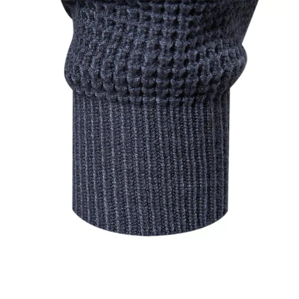 Drechsler Strik Casual Varm Herrepullover
